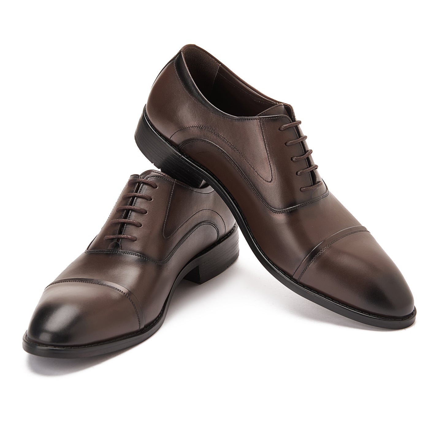 Madison Cap-Toe Oxfords Brown