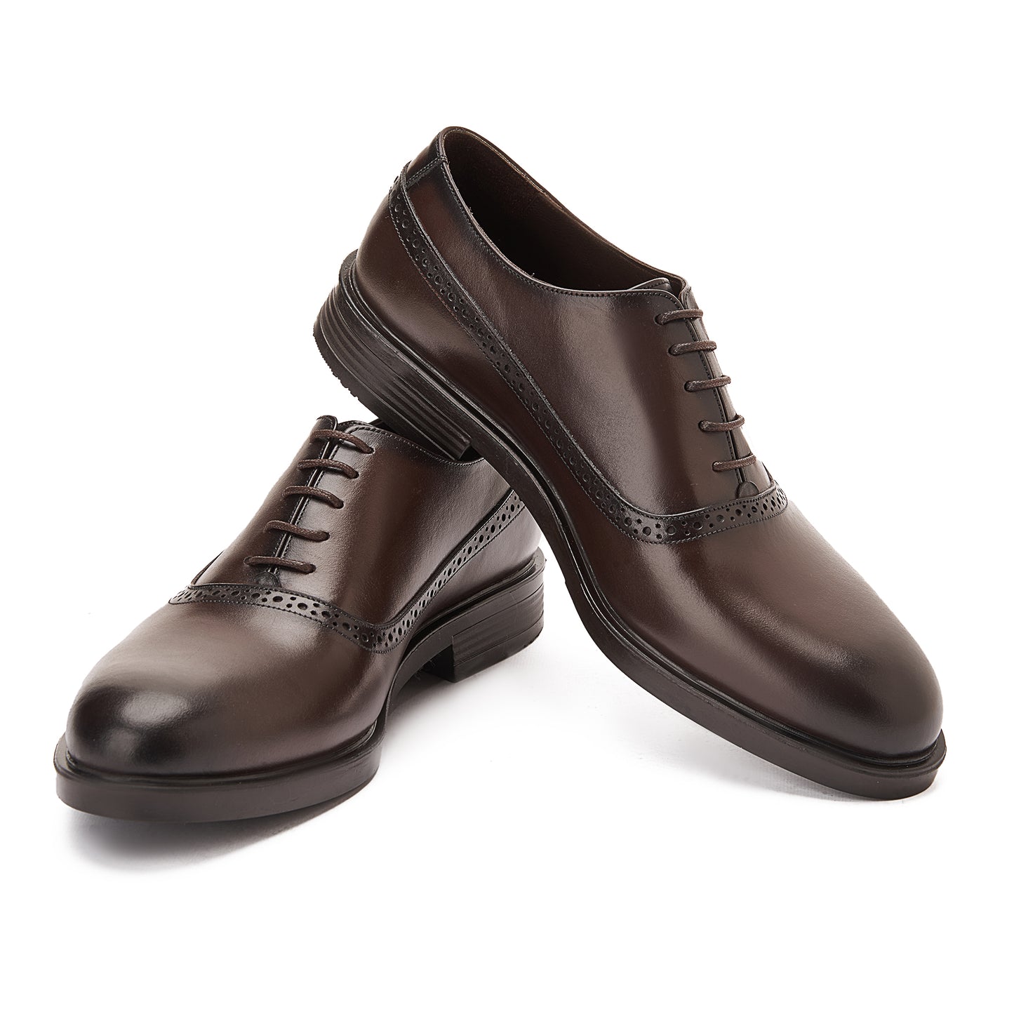 Boulder Semi Brogue Oxfords Brown