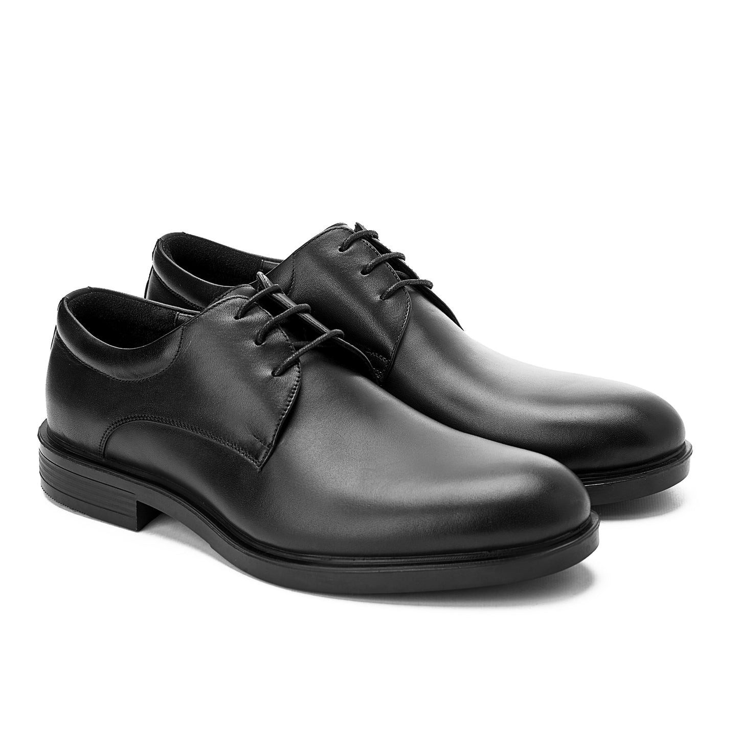 Denver Plain Toe Derbies Black