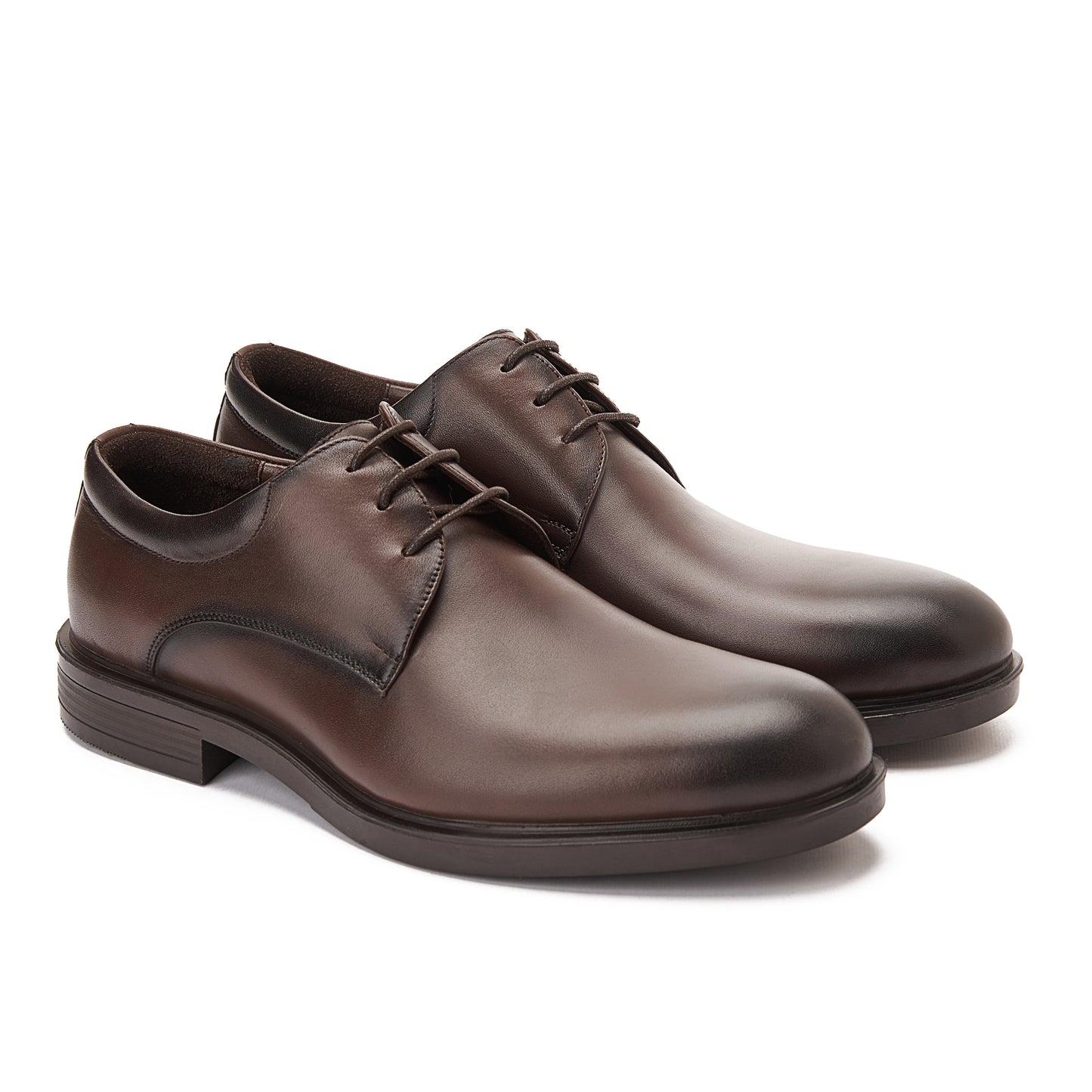 Denver Plain Toe Derbies Brown