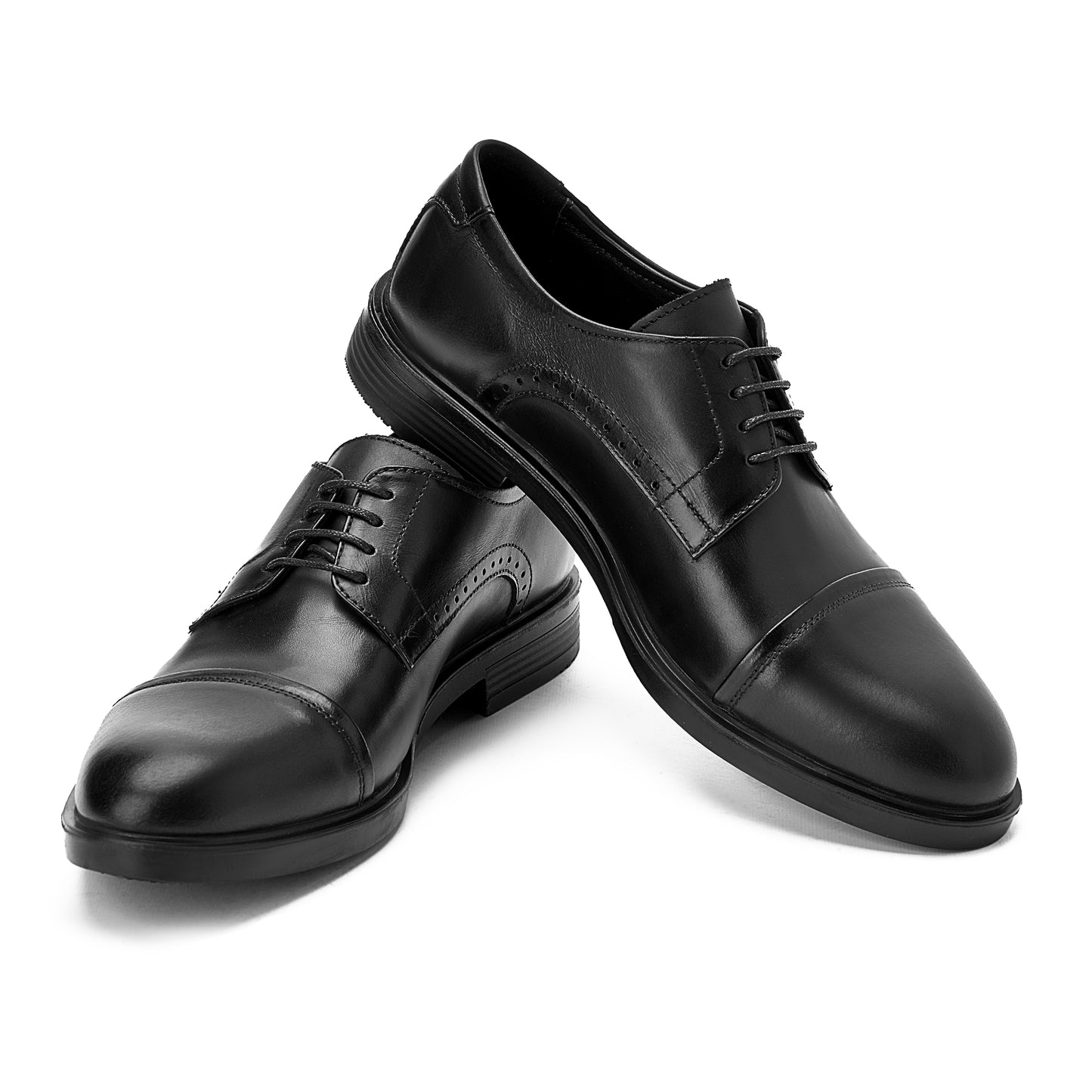 Tacoma Cap-Toe Derbies Black