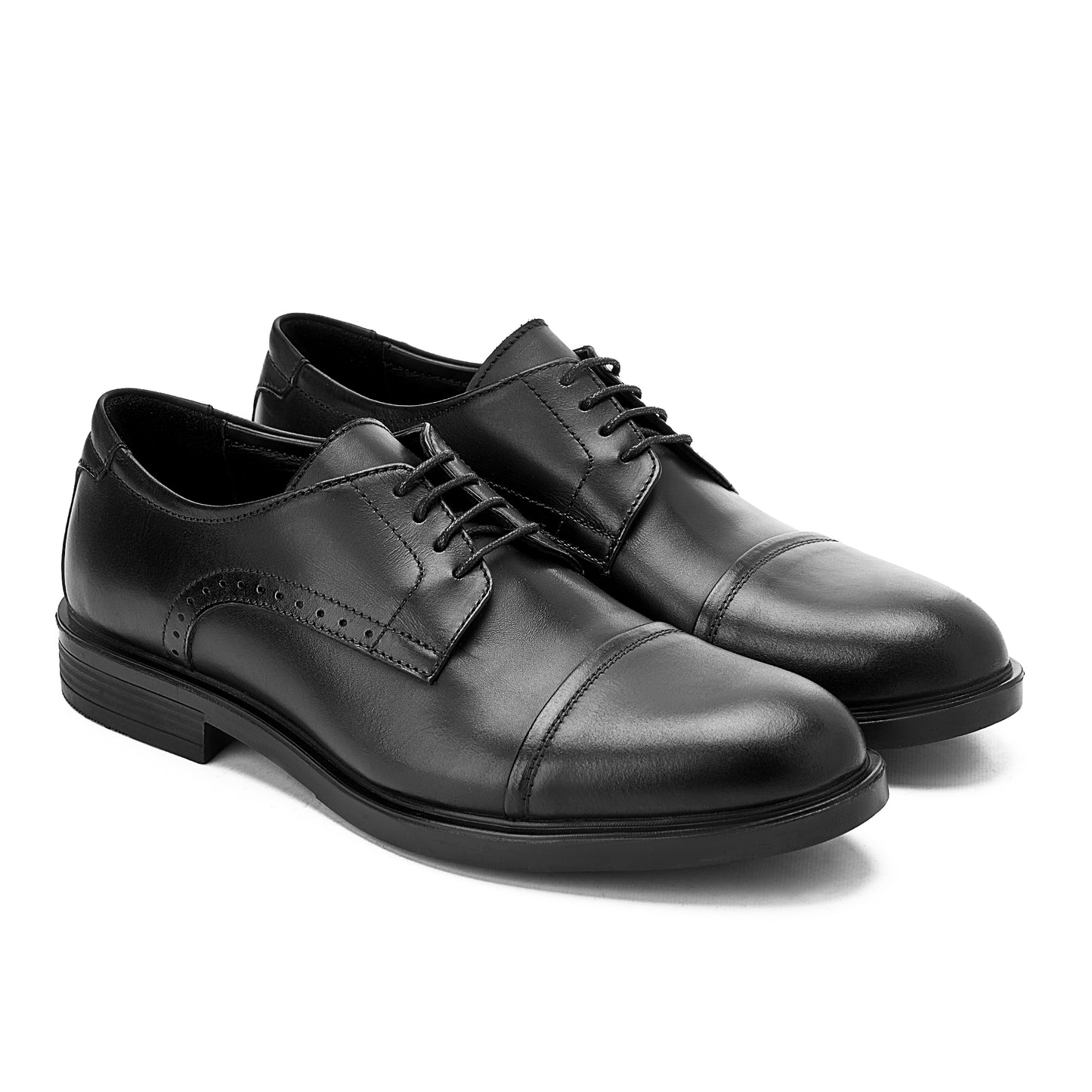 Tacoma Cap-Toe Derbies Black