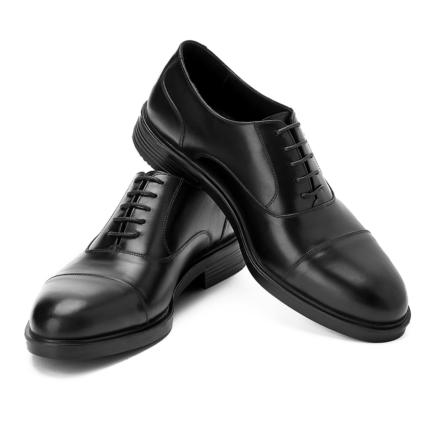 Concord Cap-Toe Oxfords Black