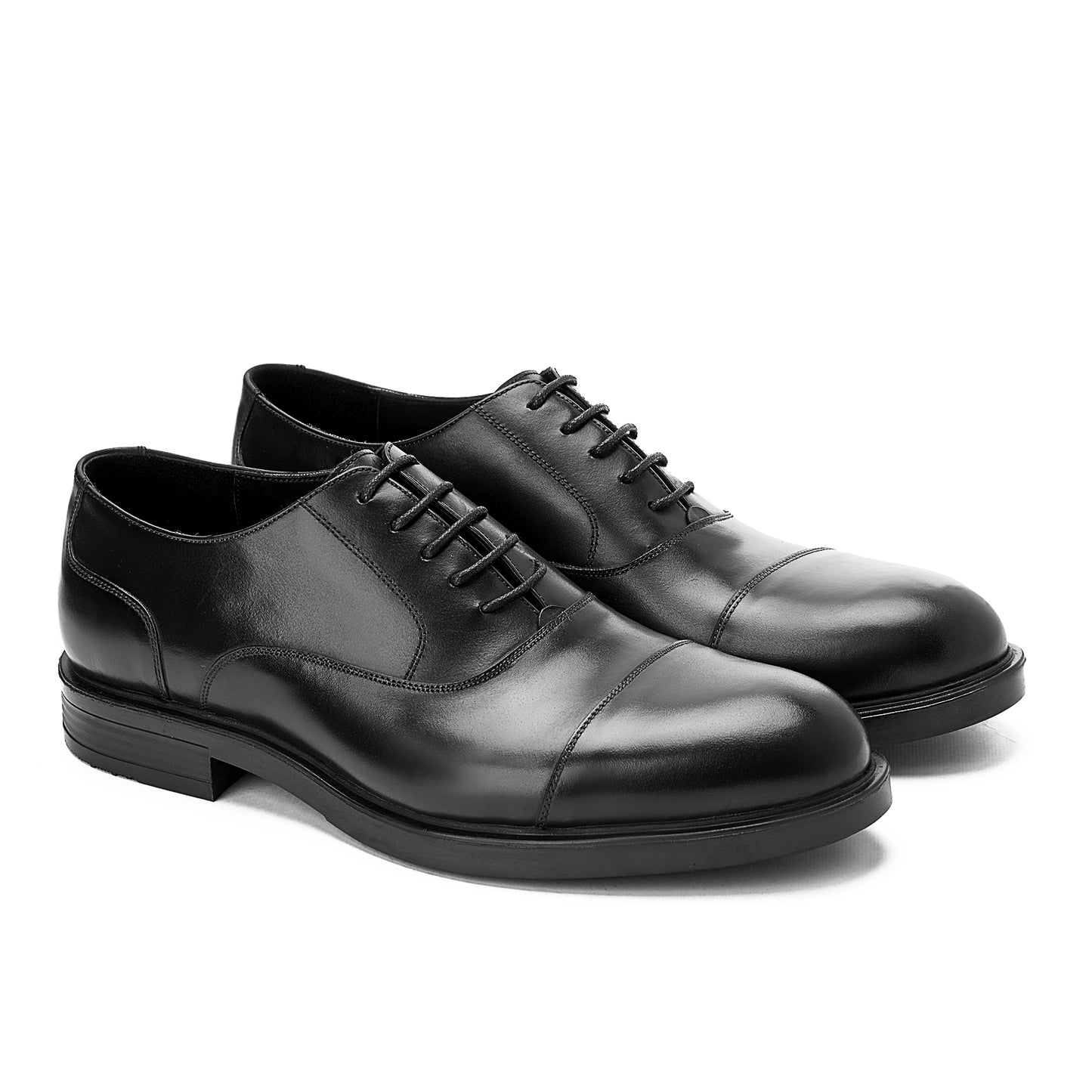 Concord Cap-Toe Oxfords Black