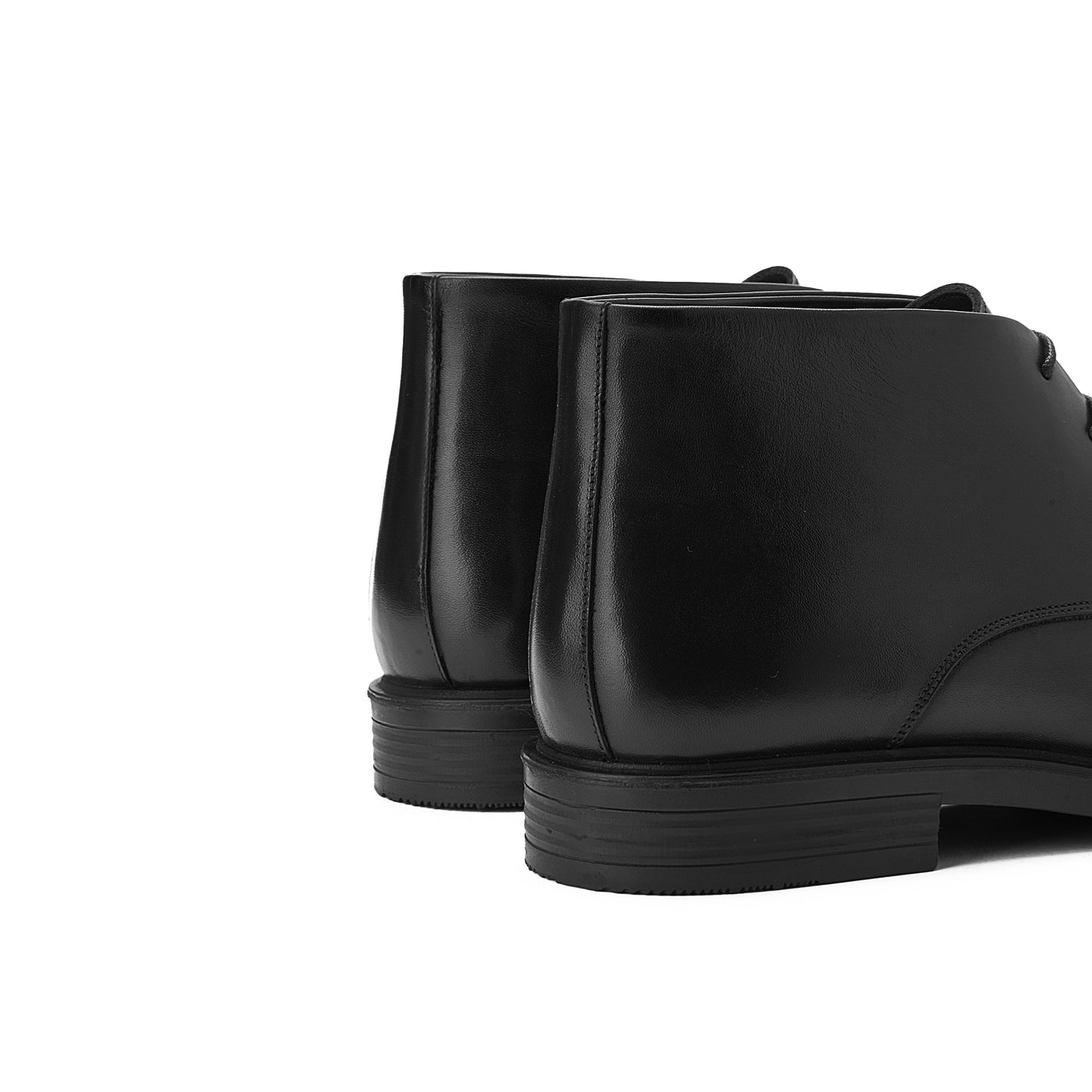 Peak Cap-Toe Boots Black